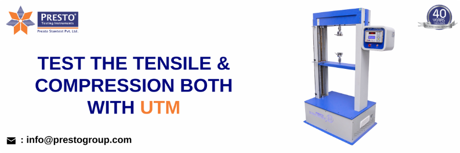 Test the Tensile & Compression Both with UTM